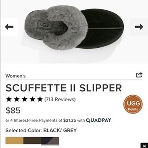 Ugg slippers